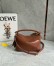 Loewe Featherlight Puzzle Small Bag in Pecan Nappa Lambskin