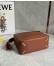Loewe Featherlight Puzzle Small Bag in Pecan Nappa Lambskin