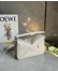Loewe Panta Puzzle Small Bag in Light Ghost Calfskin