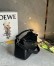 Loewe Panta Puzzle Small Bag in Black Calfskin
