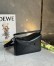 Loewe Panta Puzzle Small Bag in Black Calfskin