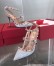 Valentino Rockstud Caged Pump 100mm In Pale Blue Patent Leather