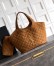 Saint Laurent Icare Medium Tote Bag in Brown Suede Calfskin