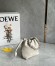 Loewe Mini Flamenco Purse Bag in Sea Salt Nappa Lambskin