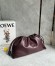 Loewe Large Flamenco Purse in Burgundy Nappa Lambskin