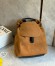 Loewe Flamenco Backpack in Brown Suede Calfskin