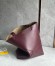 Loewe Medium Puzzle Fold Tote Bag in Bordeaux Calfskin