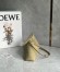 Loewe Puzzle Fold Pouch in Clay Green Nappa Calfskin 