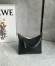 Loewe Puzzle Fold Pouch in Black Nappa Calfskin 