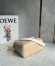 Loewe Puzzle Small Bag in White and Beige Classic Calfskin