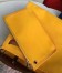 Hermes Herbag Zip PM 31cm Bag In Yellow Canvas