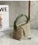 Loewe Small Cubi Hobo Bag In Beige Anagram Jacquard