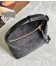 Loewe Small Cubi Hobo Bag in Black Anagram Jacquard