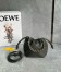 Loewe Mini Flamenco Purse Bag in Dark Khaki Nappa Lambskin
