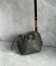 Loewe Mini Flamenco Purse Bag in Dark Khaki Nappa Lambskin