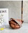 Loewe Mini Gate Dual Bag In Tan Calfskin