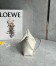 Loewe Puzzle Fold Pouch in White Nappa Calfskin 