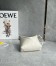 Loewe Puzzle Fold Pouch in White Nappa Calfskin 