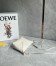 Loewe Puzzle Fold Pouch in White Nappa Calfskin 