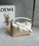 Loewe Puzzle Small Bag in White and Beige Classic Calfskin