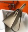 Hermes Grey Epsom Kelly 32cm Sellier Bag