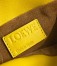 Loewe Flamenco Nano Clutch In Yellow Nappa Leather