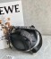 Loewe Mini Gate Dual Bag In Black Calfskin