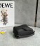 Loewe Puzzle Mini Bag in Dark Grey Soft Grained Calfskin