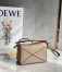 Loewe Puzzle Mini Bag In Sandy Grained Calfskin 