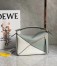 Loewe Puzzle Small Bag In Grey/Cream/White Calfskin