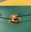 Hermes Kelly Classique To Go Wallet In Malachite Epsom Calfskin