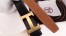 Hermes H Belt Buckle & Brown Clemence 32 MM Strap 