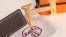 Hermes H Belt Buckle & Chocolate Clemence 32 MM Strap 