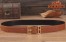Hermes Brown Cape Cod 32 Reversible Belt