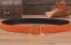Hermes Quentin 32 MM Orange Reversible Belt
