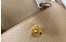 Hermes Mini Lindy Bag In Trench Clemence Leather