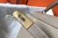 Hermes Grey Clemence Kelly 28cm Bag