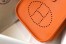 Hermes Evelyne III TPM Bag In Orange Clemence Leather
