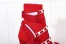 Valentino Red Cage Rockstud Sock Bootie 105mm