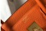 Hermes Orange Clemence Birkin 35cm Bag