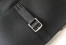 Hermes Halzan Bag In Black Clemence Leather