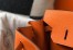Hermes Orange Clemence Birkin 35cm Bag