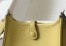 Hermes Evelyne III TPM Bag In Jaune Poussin Clemence Leather