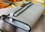 Hermes Kelly Classique To Go Wallet In Blue Zephyr Epsom Calfskin
