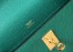 Hermes Kelly Pochette Bag In Vert Veronese Epsom Leather