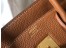 Hermes Brown Clemence Birkin 35cm Bag