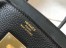 Hermes Black Clemence Birkin 35cm Bag