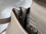 Hermes Grey Clemence Kelly 28cm Bag