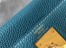 Hermes Blue Jean Clemence Kelly 32cm Retourne Bag