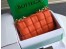 Bottega Veneta Chain Cassette Bag In Orange Calfskin